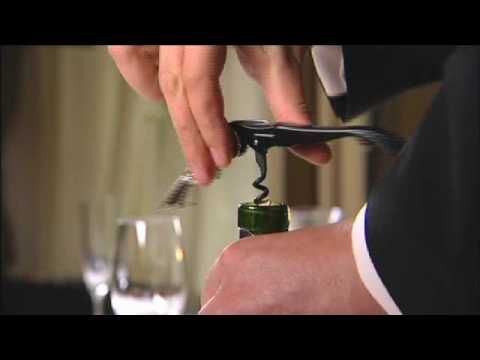 The art of serving wine for Robert Mondavi