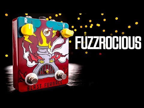 FUZZROCIOUS Blast Furnace / Disto Fuzz with Integrated Momentary Delay / Made In USA image 7