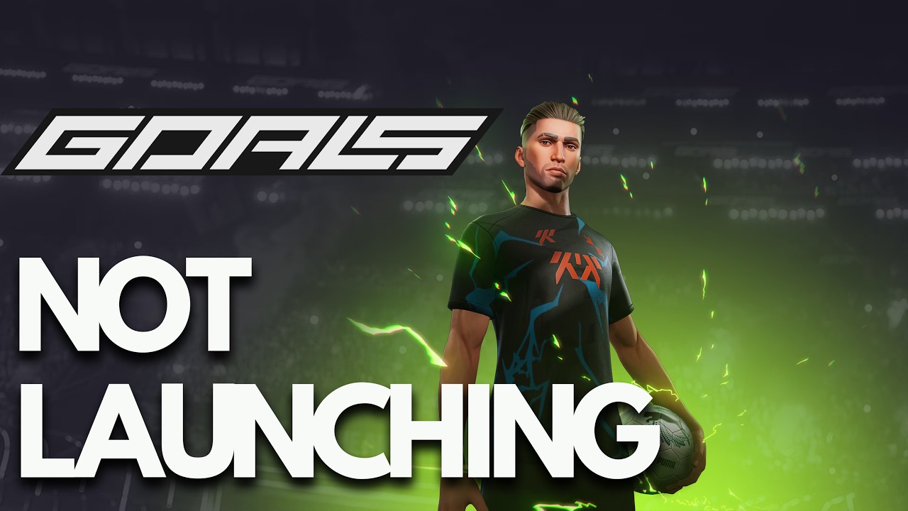 GOALS Not Launching/Crashing/Not Loading/Black Screen/Freezing/Lagging Steam PC FIX🎮🔥