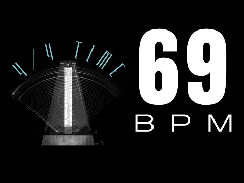 69 BPM - 4/4 Time - 5 Minutes - Metronome - Click