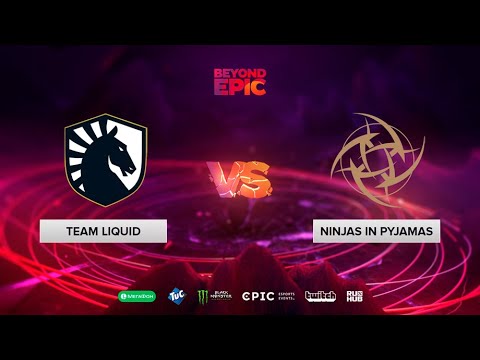 Team Liquid vs Ninjas in Pyjamas, BEYOND EPIC: Europe/CIS, bo3, game 1 [Jam & Maelstorm]