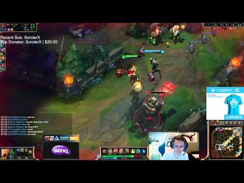 Incarnation duo Balls - Azir vs Katarina Mid - League of Legends Gameplay