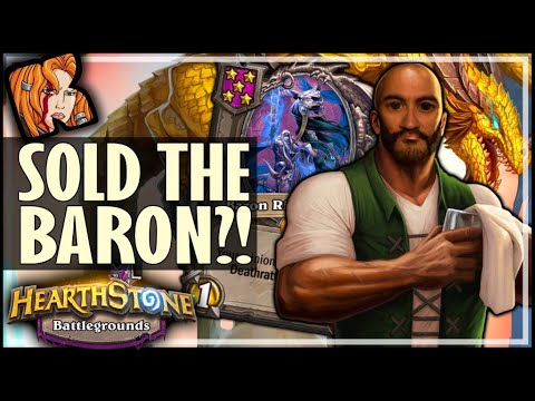 TRIPLE BARON? SOLD IT! - Hearthstone Battlegrounds