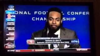 Richard Sherman really doesn't GAF.