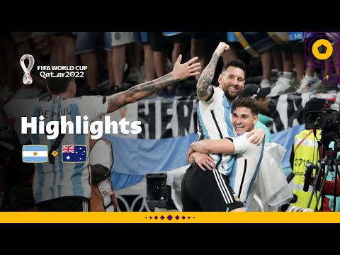 Gols e lances de Argentina x Austrália