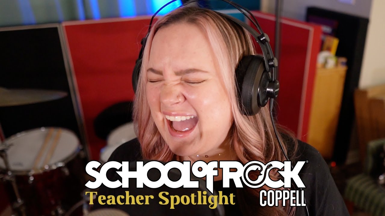 School of Rock Coppell Teacher Spotlight - Melissa & Tim