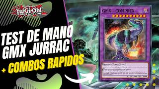 Yu-Gi-Oh! GMX DINO JURRAC 2.0 2026 Testeo de manos🦖🧬 #gmx #dinosaur #test #jurrac