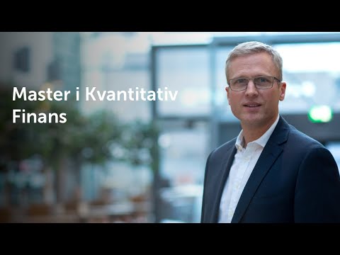 Hva kan jeg bli: Master i Kvantitativ Finans