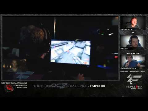 Fatal1ty vs Relic OCZ $10k Challenge (FULL GAMEPLAY)