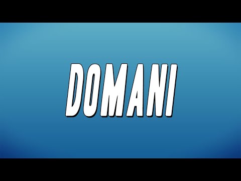 Articolo 31 - Domani ft. Paola Folli (Testo)