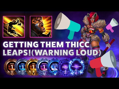 Sonya Leap - GETTING THEM THICC LEAPS!(WARNING LOUD) - Bronze to Grandmaster S1 2022