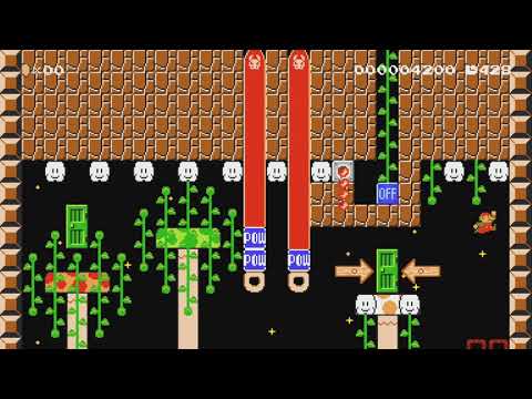 Mario.predict.the.future・未来予知マリオ by うみるり - Super Mario Maker 2 - No Commentary 1by