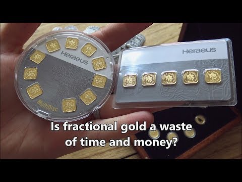Is fractional gold and silver a waste of time and money?