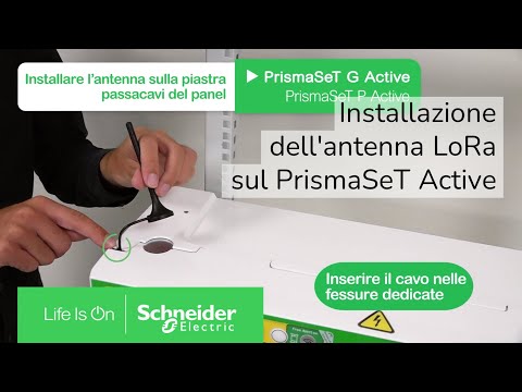 Image de Video - Come installare l''antenna LoRa su un pannello PrismaSeT Active