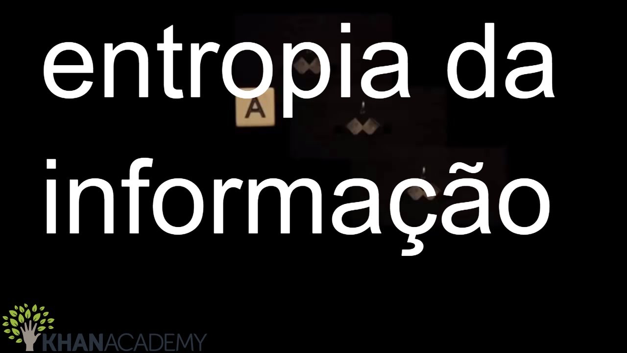 entropia da informação | Ciência da Computação | Khan Academy