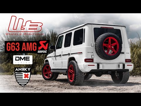 New AMG G63 Akrapovic Exhaust + Ferrari Pista Delivery