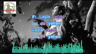 AAJA SANAM MADHUR hindi karaoke for Male - YouTube