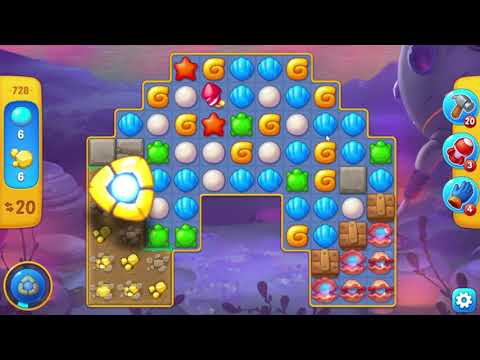 Fishdom 728 Level - NO BooSTERS