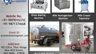 Dairy Machinery Plant