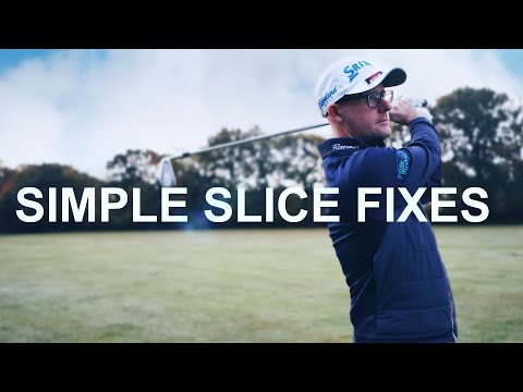 TOP 5 SIMPLE WAYS to FIX your GOLF SLICE