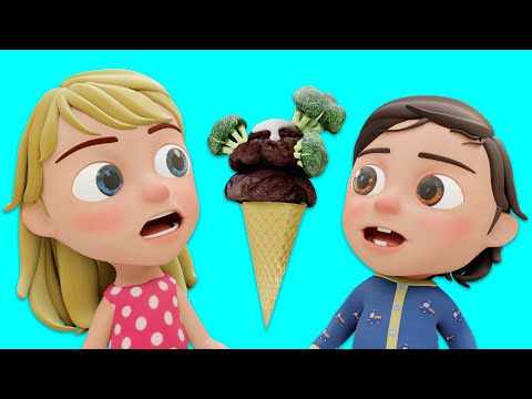 Do You Like Broccoli Ice Cream? + More | Nursery Rhymes | ABCkidtv