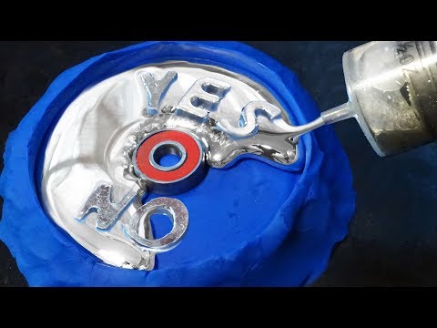 Make Your Mind Up Decision Making Fidget Spinner - Gallium Liquid Metal