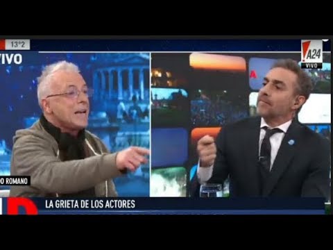 Romano explotó contra Majul: "Si soy actor K, vos sos un periodista de m..."