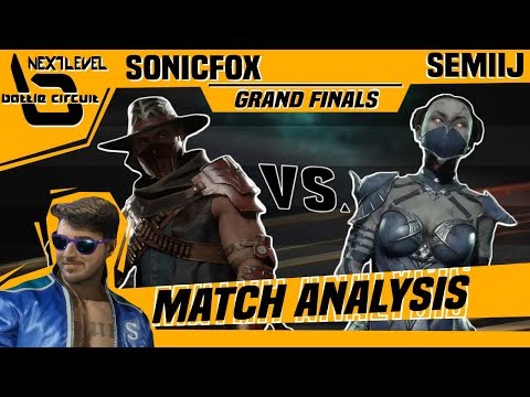 MK11 Match Analysis: NLBC Summit of Time Qualifier GRAND FINALS - SonicFox vs. Semiij