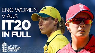 Alice Capsey Stars With The Bat | IT20 IN FULL | England Women v Australia