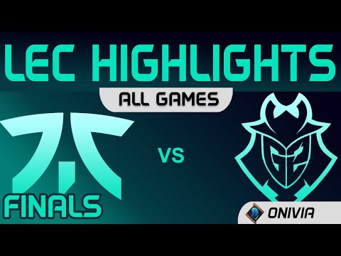 FNC vs G2 Highlights ALL GAMES Finals LEC Summer Playoffs 2020 Fnatic vs G2 Esports by Onivia