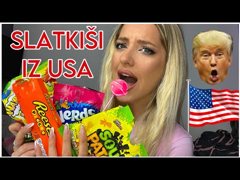 ISPROBAVANJE SLATKIŠA IZ AMERIKE - brat me prenkovao!