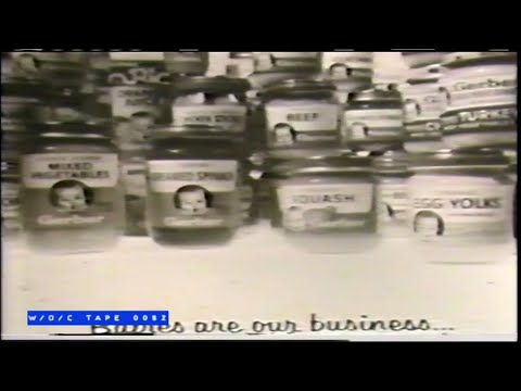 Gerber Baby Food Commercial - 1970s