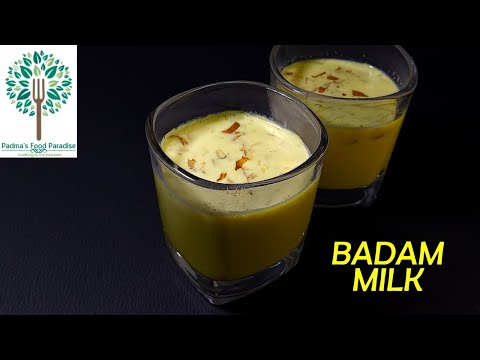Immunity booster milk | Badam milk recipe without soaking |badam shake recipe without custard powder
