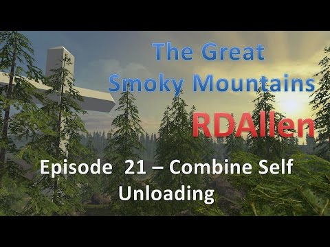 Farming Simulator 15 Smoky Mountains E21 - Combine Self Unloading