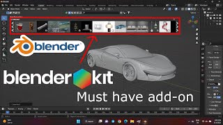 Blender Kit - How to install blender kit addon