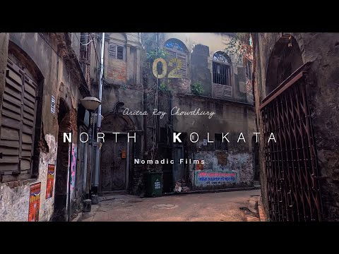 North Kolkata II Calcutta. Drive in Video. Old Houses, lanes and streets of Kolkata.