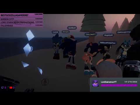 RID 2001 Scourge goes on VRChat (Featuring Scourge the Hedgehog and TVaria Sailor Peace)