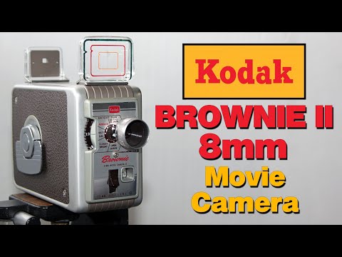 Kodak Brownie Model II 8mm Movie Camera - Overview / Loading