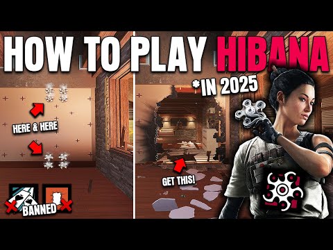 Ace & Therm BANNED AGAIN?! How To Play Hibana In 2025! Rainbow 6 Siege X Hibana Guide