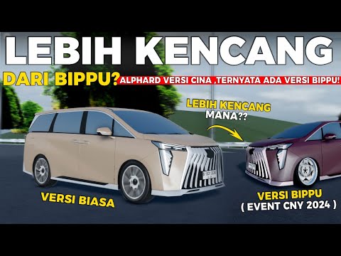 Mobil PESAING ALPHARD Dari CHINA!! Ternyata Ada VERSI BIPPU - Roblox Car Driving Indonesia