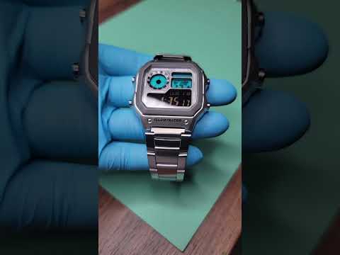 Blue Steel - Casio AE1200 Casio Royale Mod - Modatronic.com #digitalwatch #casio #watches #edc