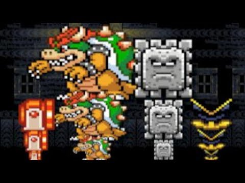 隠しルートで2回楽しめる♪ ↑KEEP半自動 by じょそうおじさん - Super Mario Maker - No Commentary 1bs 1bt