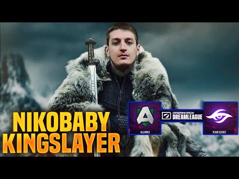 Nikobaby The Kingslayer - Nikobaby POV Alliance vs. Secret  DPC EU DREAMLEAGUE S15 DOTA 2