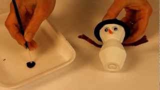 Bricolage bonhomme de neige