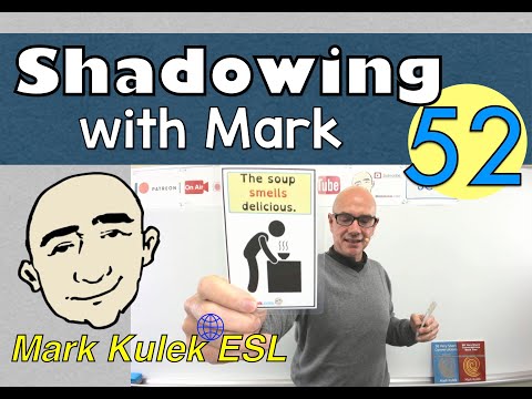 Our Senses - shadowing with Mark (spoken English ) | Mark Kulek - ESL