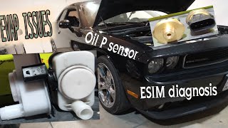 2014 Dodge Challenger RT P0456 Evap Small Leak Diagnosis/ESIM...and bonus P0520 Oil Pressure sensor