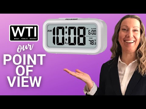 PEAKEEP Smart Digital Alarm Clocks - WTI product video review
