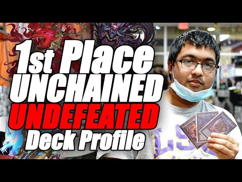 Unchained Deck Profile UNDEFEATED Yu-Gi-Oh Box Tournament | Karan | October 2023
