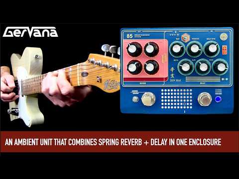 Gervana Xinhai Spring Reverb and Delay Effect Pedal,price include the import duty to US buyer image 2