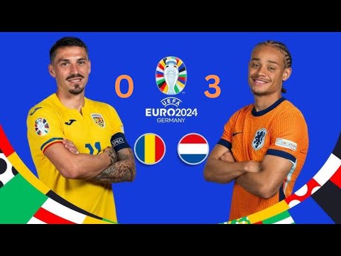 Netherlands vs Romania 3-0 | All Goals & Highlights| Euro Cup 2024